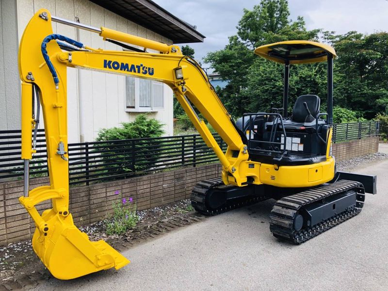 Аренда мини-экскаватора Komatsu PC35MR-3